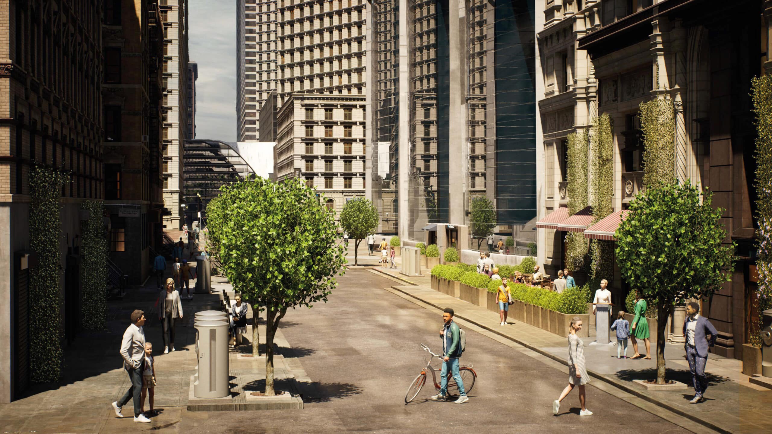 Comparison: Street with Envac System