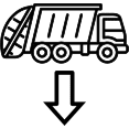 Reduced Heavy traffic icon