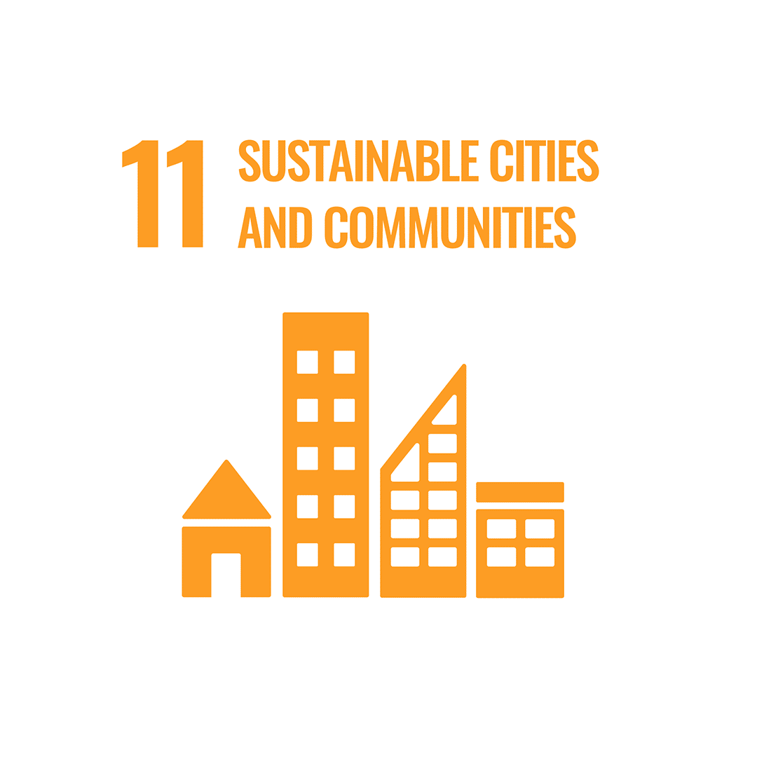 UN Sustainable Development Goal (SDG) Number 11 is: Sustainable Cities and Communities