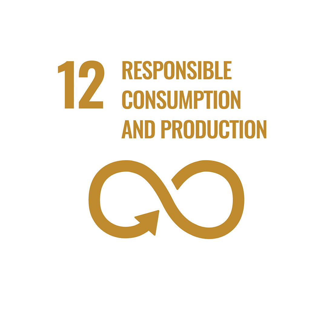 UN Sustainable Development Goal (SDG) Number 12 is: Responsible Consumption and Production