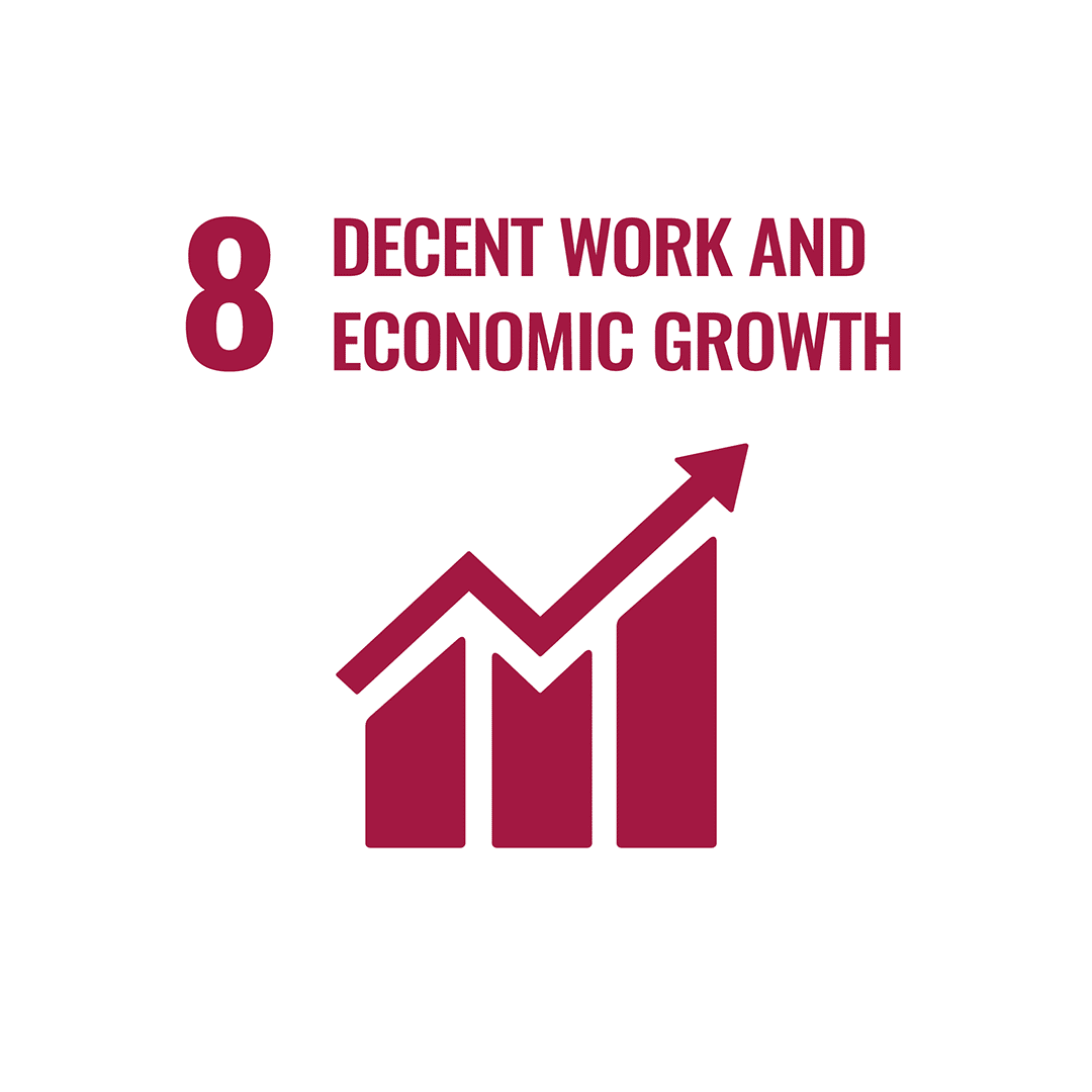 UN Sustainable Development Goal (SDG) Number 8 is: Decent Work and Economic Growth