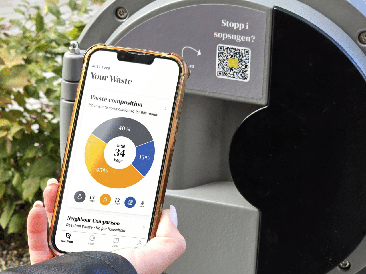 ReFlow application with inlet